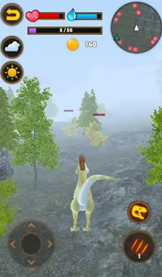 Talking Sinosauropteryx android App screenshot 9