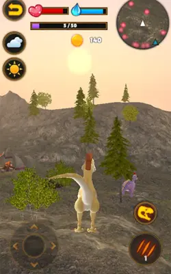 Talking Sinosauropteryx android App screenshot 2